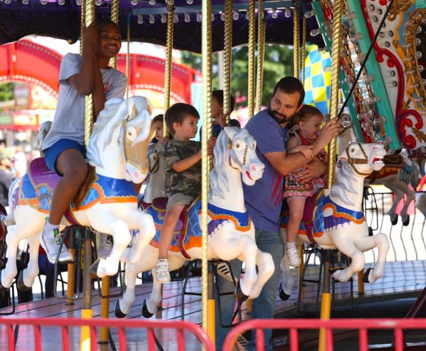 Merri-go round during Sensory Awareness Day.JPG