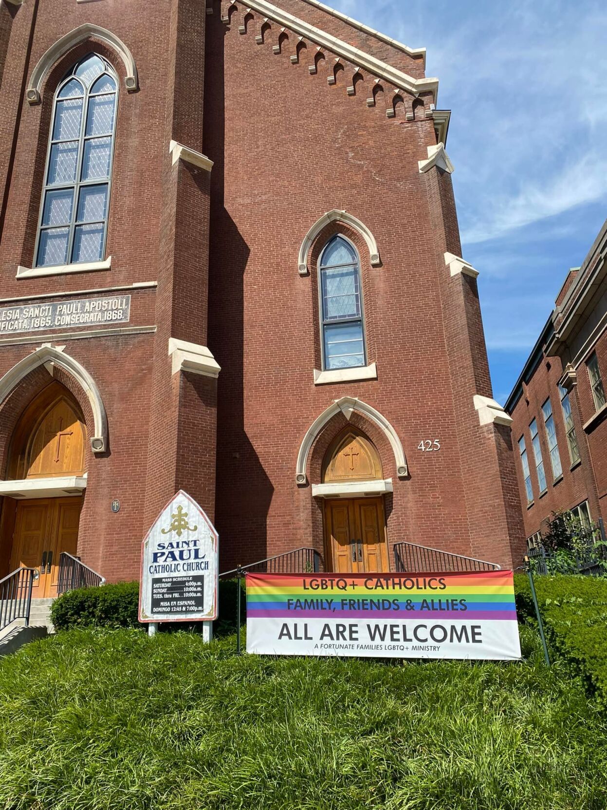 Lexington Church supports LGBTQ+