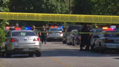 LMPD-Police tape-Cruisers-Crime scene