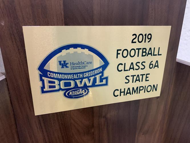 TRINITY TROPHY - Commonwealth Gridiron Bowl State Champs