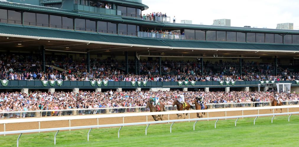 Keeneland Race Course during the 2023 Keeneland Spring Meet