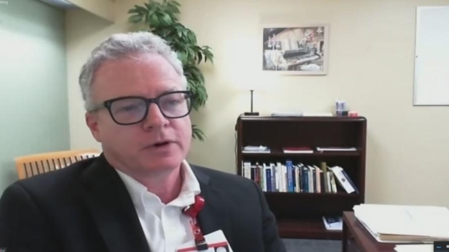 Dr. Stephen Taylor, chief medical officer at UofL Peace Hospital