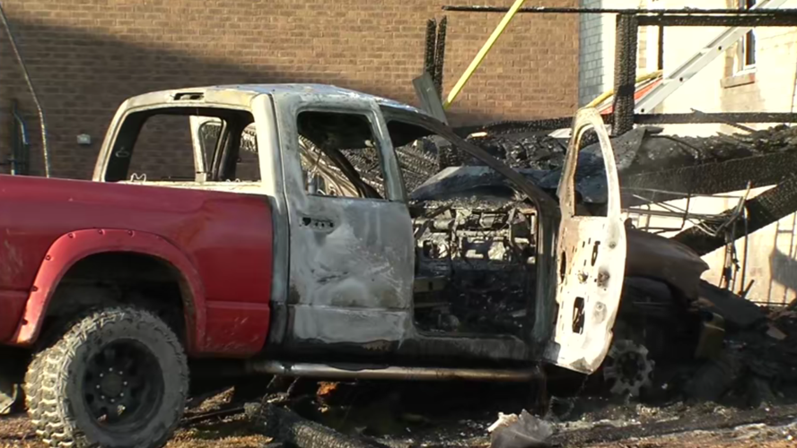 Mount Washington Fire - Truck Closeup