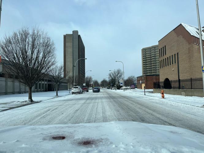 December 2022 Winter Storm in downtown Louisville