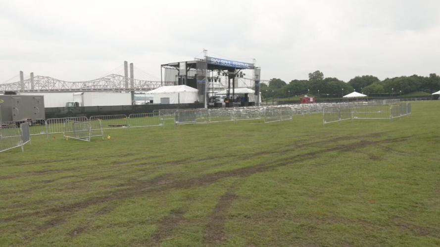 Sky Soul Festival setup 6-13-25