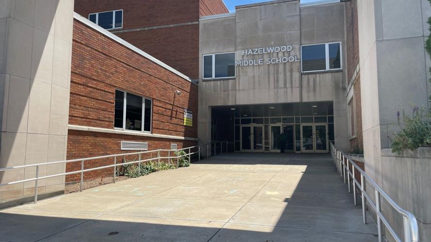Hazelwood Middle School in New Albany