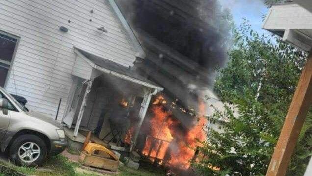 Scottsburg house fire - 8.31.25