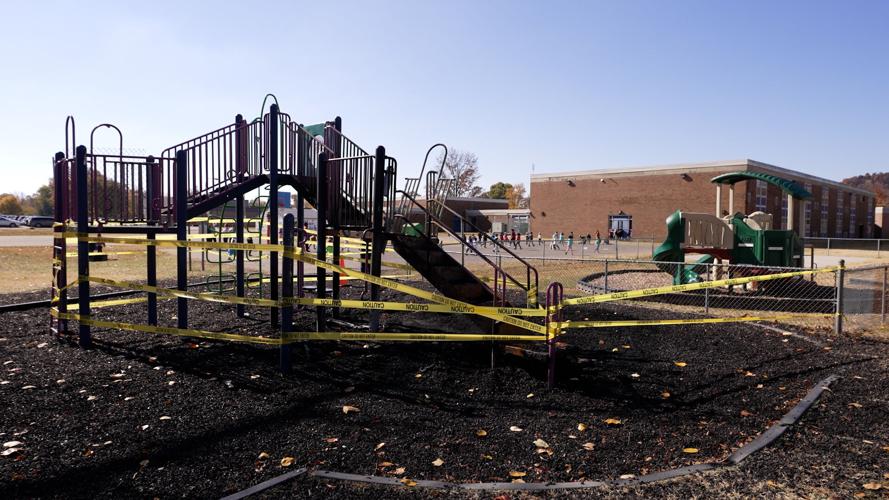 Blue Lick Elementary Playground Fire