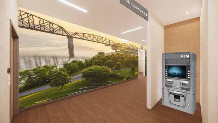 NORTON WEST LOUISVILLE HOSPITAL RENDERING - 7-24-2023 - DINING AND RESTROOM CORRIDOR.jpg
