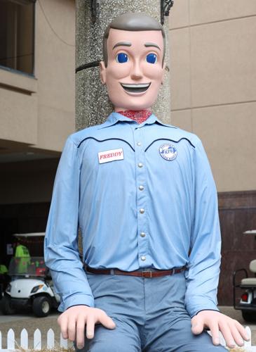 Freddy Farmer at state fair