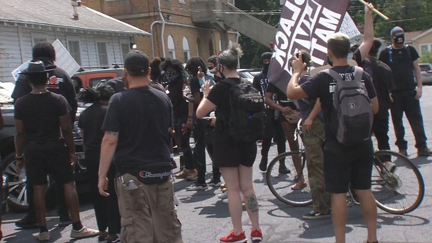 PROTESTERS CONFRONT MAYOR GREG FISCHER AT RIBBON CUTTING - 7-20-2020 (11).jpg