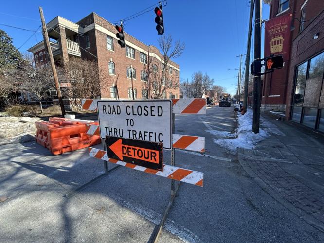 Road closure in Old Louisville for construction project.jpg