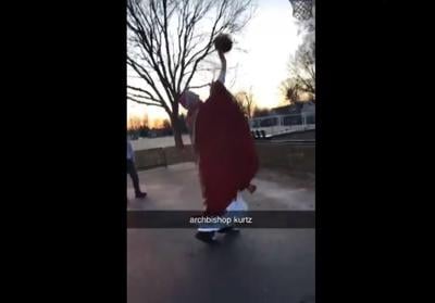 ARCHBISHOP KURTZ - PLAYING BASKETBALL - 2-23-2020 - COURTESY OUR LADY OF LOURDES ON TWITTER.jpg