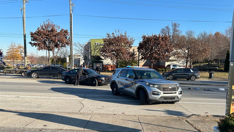 Pedestrian hit on Poplar Level