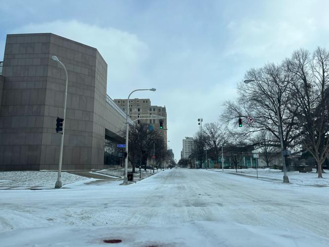 December 2022 Winter Storm in downtown Louisville