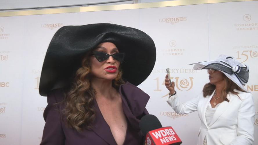 DERBY RED CARPET - Tina Knowles 5-4-24