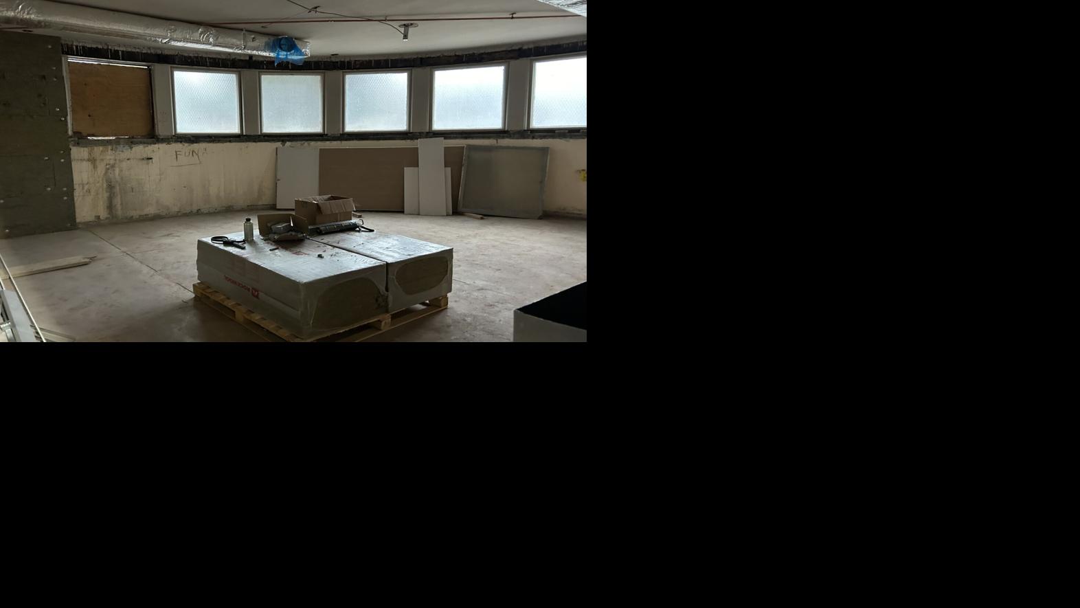 Portland Library construction - 11.21.24