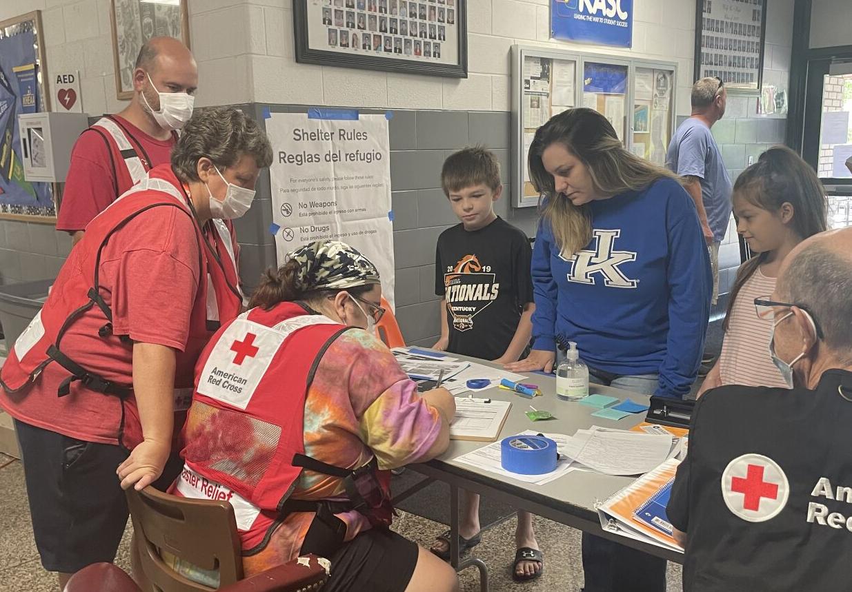 American Red Cross in eastern Kentucky