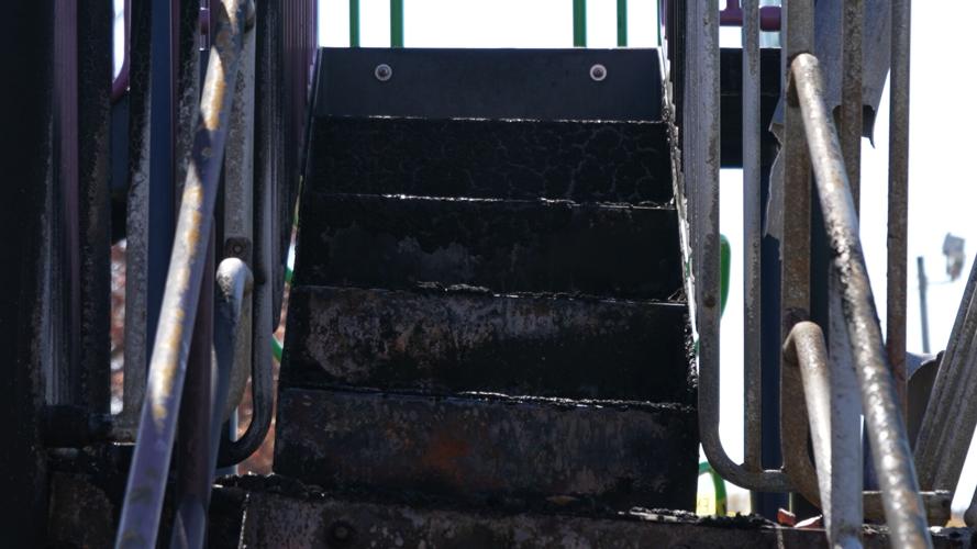 Blue Lick Elementary Playground Fire