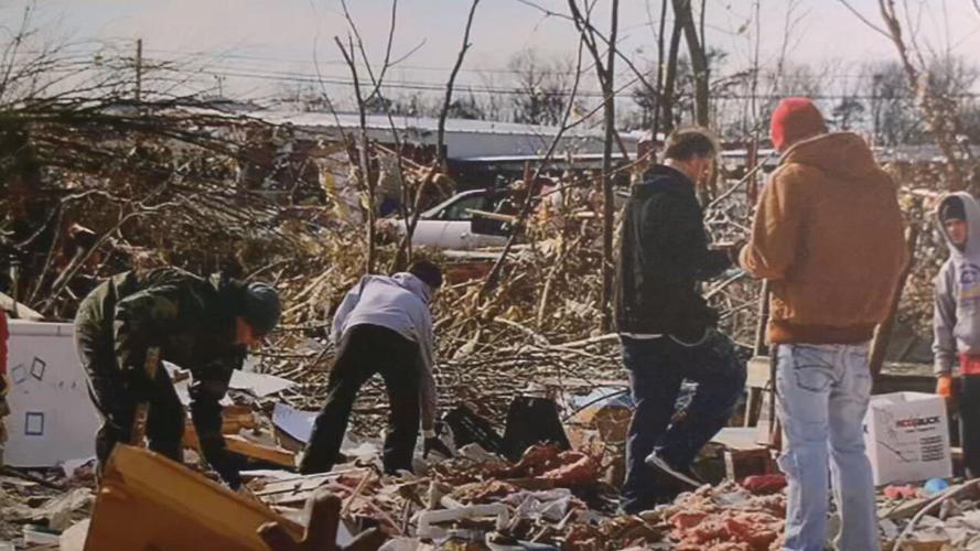 Henryville exhibit "49 Miles of Misery"