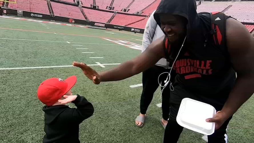 4-year-old with Down syndrome to lead U of L's Cardinal Marching Band at halftime vs. Clemson