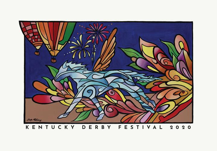 Kentucky Derby Festival Derby 2020 poster