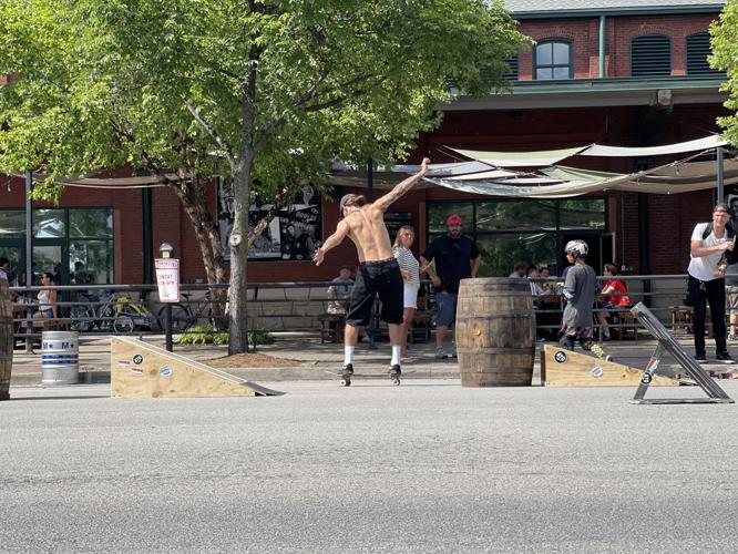 CycLOUvia in downtown Louisville on June 5, 2022.