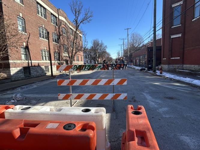 Oak Street water construction project.jpg