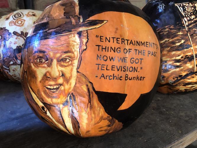 Archie Bunker quote pumpkin