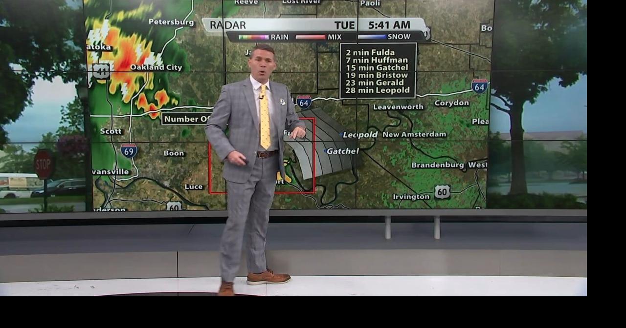 Jude Redfield's Early Tuesday Morning Forecast Weather