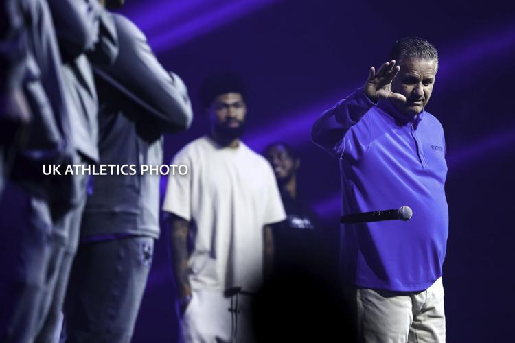 John Calipari mic drop