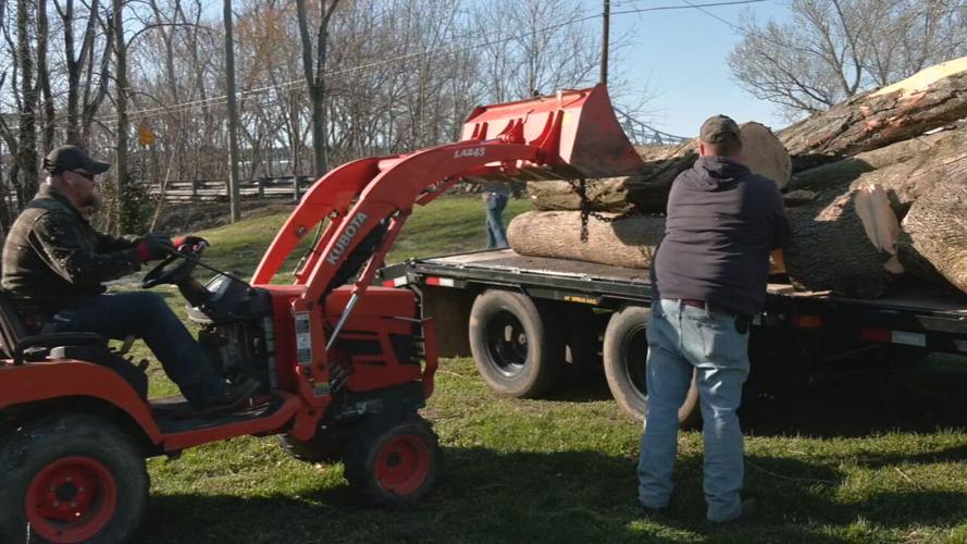 Milton, Kentucky tornado cleanup 3-19-24