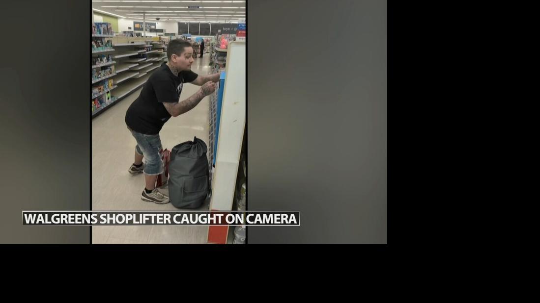 Shoplifter at Walgreens photo from video - 4.25.25