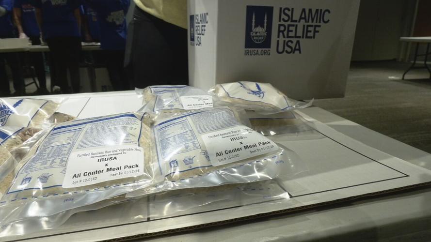 Meal packing for Muhammad Ali's birthday 1-17-24