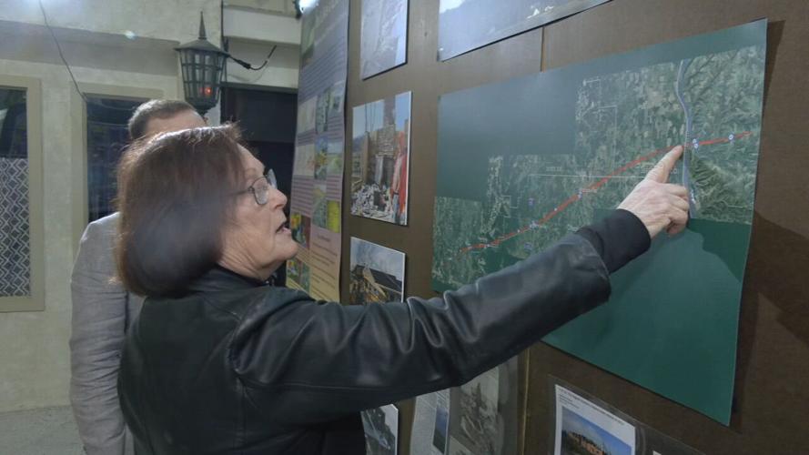 Henryville exhibit "49 Miles of Misery"