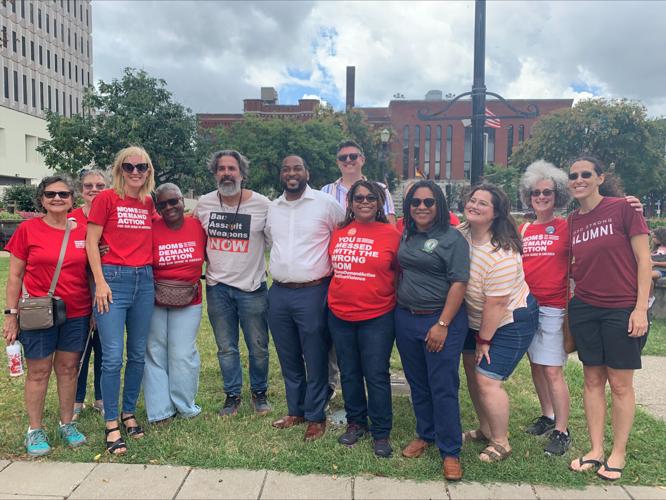 Parkland school shooting survivor and parent of victim stop in Louisville 8-7-23