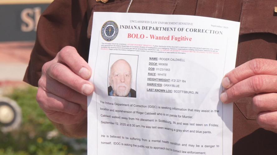 Roger Caldwell missing poster