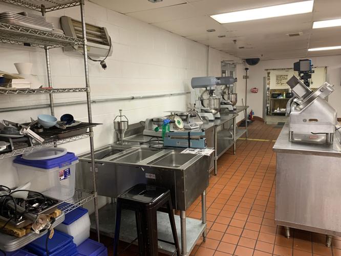 Kitchen area at West Lou Creative