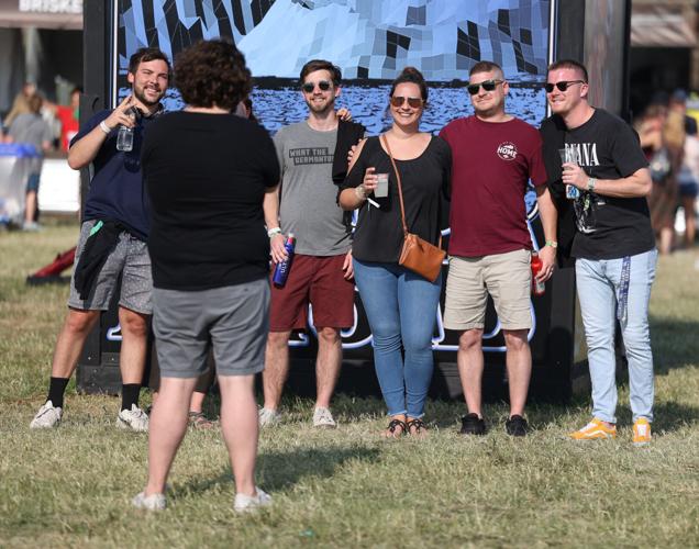 People take a photo at Bourbon and Beyond