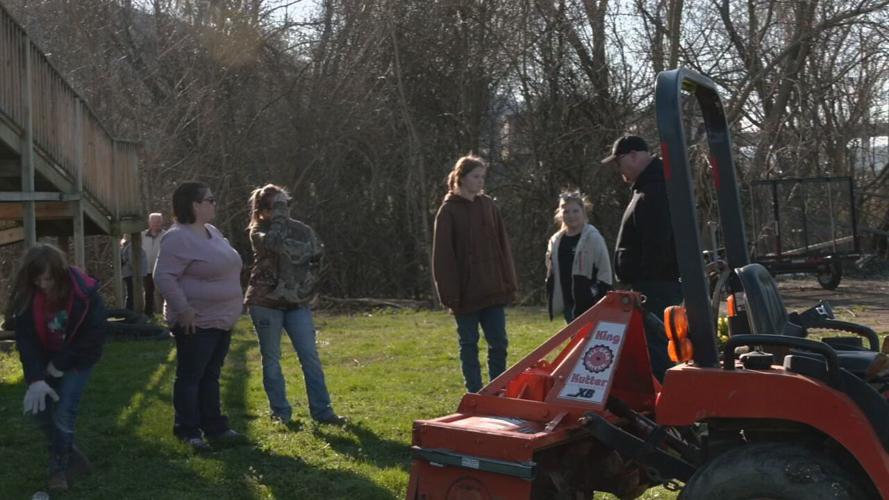 Milton, Kentucky tornado cleanup 3-19-24