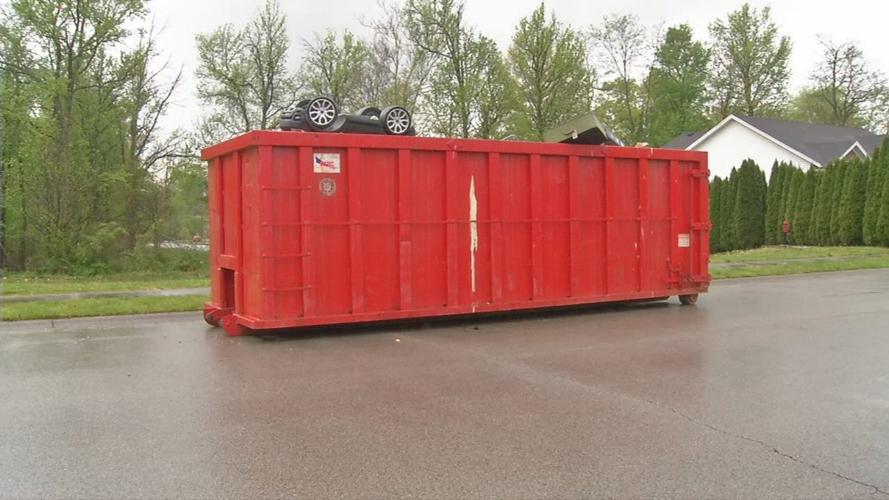 COVID dumpsters