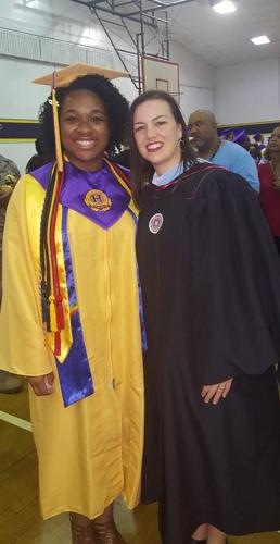 Lisa Carson with Kierra Rogers