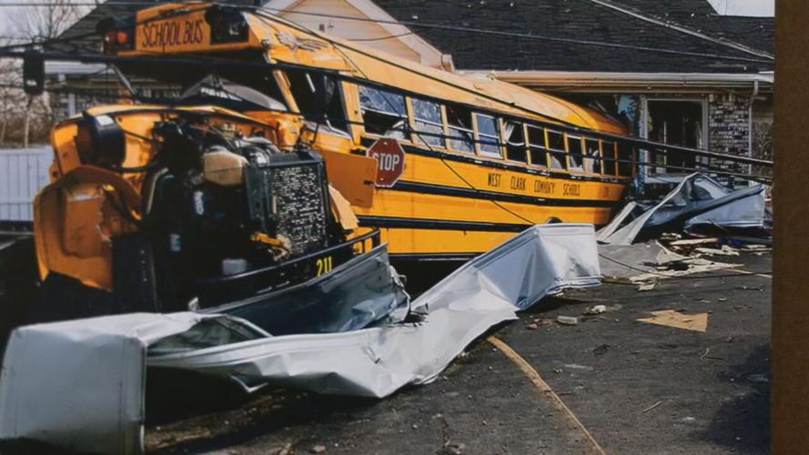 Henryville exhibit "49 Miles of Misery"