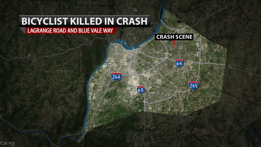 Lyndon fatal bicyclist crash map