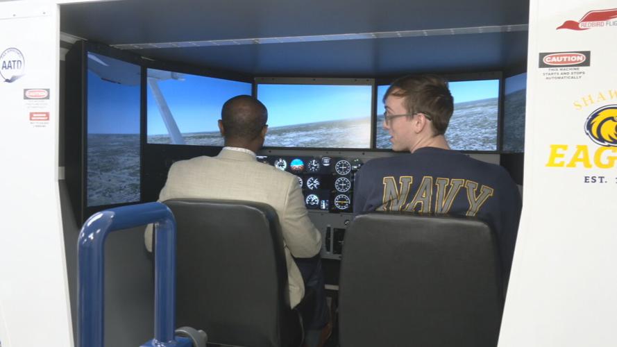 Red Bird Flight Simulator at Shawnee High School