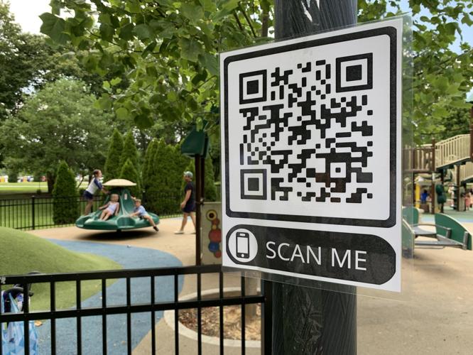 QR Code at Public forum