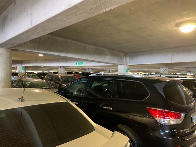 Louisville Muhammad Ali International Airport parking garage