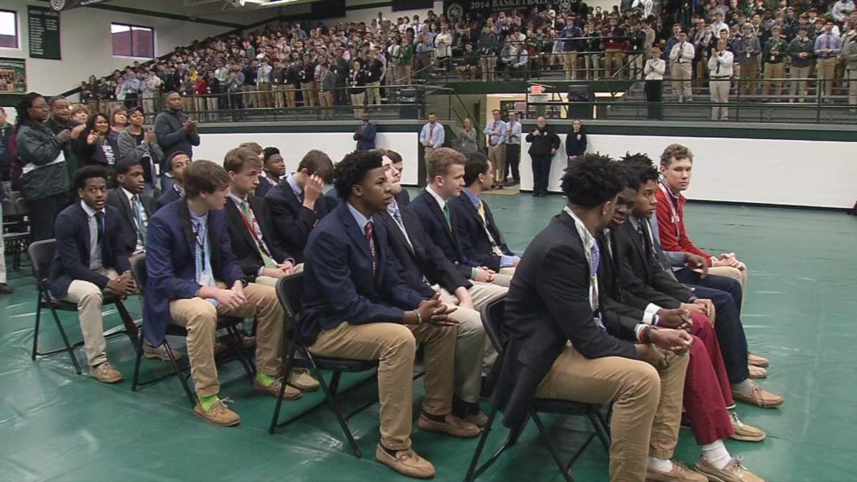 Trinity High School Celebrates Basketball State Championship