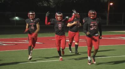 New Albany's Davaugn Stovall and Brendon Sandven