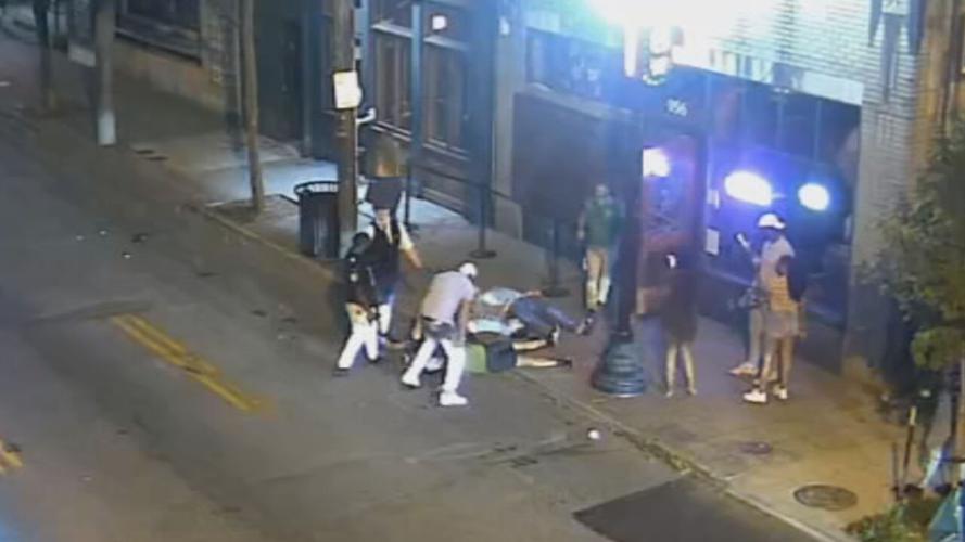 Highlands assault outside O'Shea's in 2020